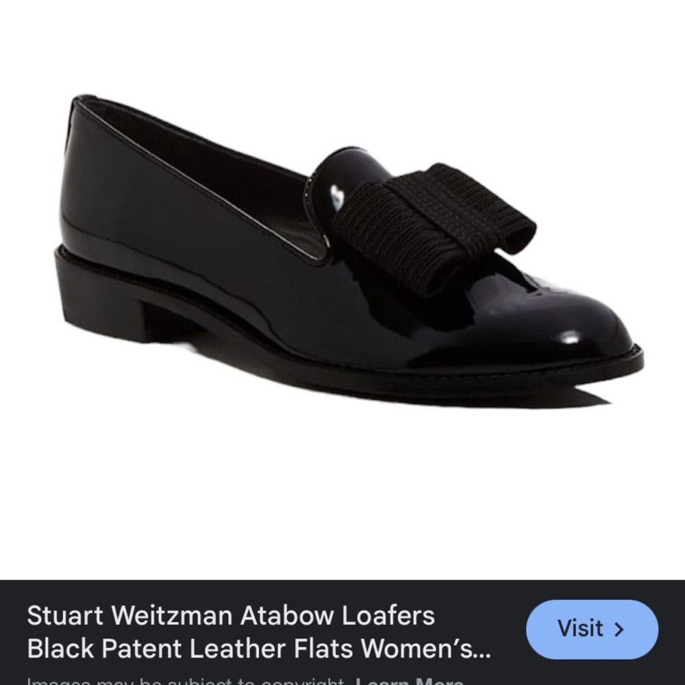 Stuart Weitzman-Atabow  loafers black leather